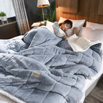 Super Warm Weighted Blanket Luxury Thick Blankets