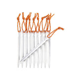 Aluminument Tent Pegs  with Rope Stake