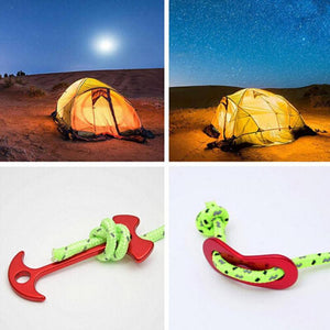 Reflective Guyline Tent Rope Runners Fluorescent