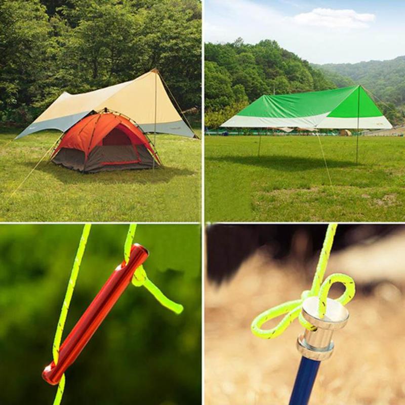 Reflective Guyline Tent Rope Runners Fluorescent