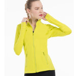 Women Skinny Stand Collar Jackets Outdoor