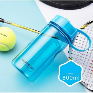 Portable Outdoor Plastic Sports Bottle With Tea Infuser