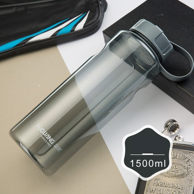 Portable Outdoor Plastic Sports Bottle With Tea Infuser