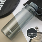 Portable Outdoor Plastic Sports Bottle With Tea Infuser