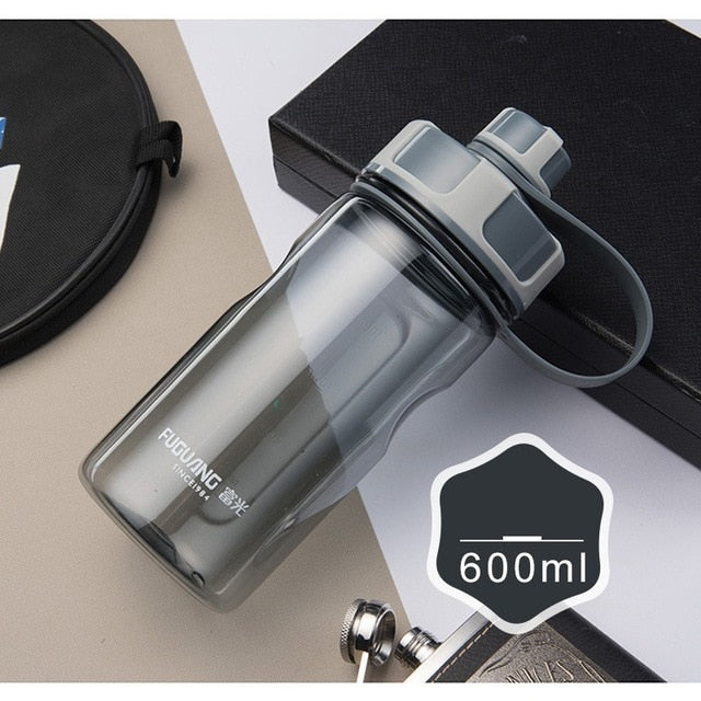 Portable Outdoor Plastic Sports Bottle With Tea Infuser