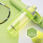 Portable Outdoor Plastic Sports Bottle With Tea Infuser