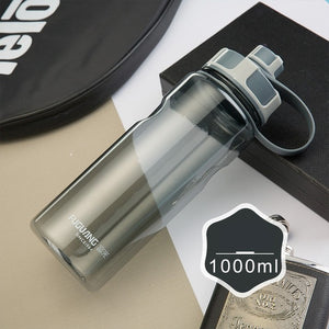 Portable Outdoor Plastic Sports Bottle With Tea Infuser