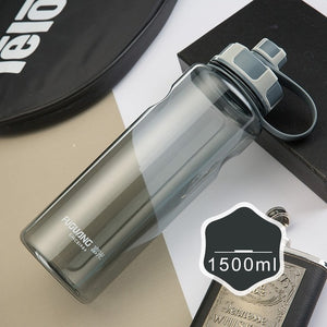 Portable Outdoor Plastic Sports Bottle With Tea Infuser