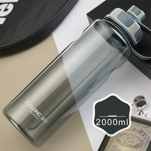 Portable Outdoor Plastic Sports Bottle With Tea Infuser