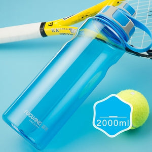 Portable Outdoor Plastic Sports Bottle With Tea Infuser