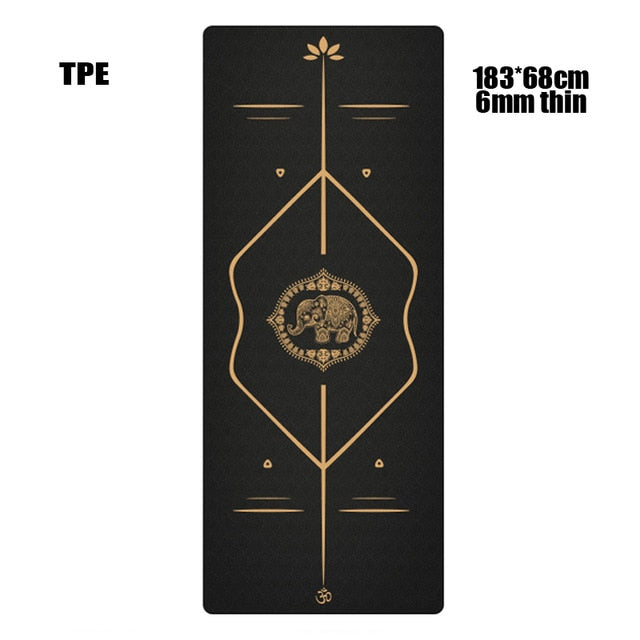 Pilates Exercise Gymnastic Yoga Mat