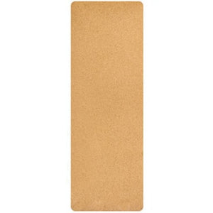 Natural Cork TPE Yoga Mat For Fitness With Position Body Line